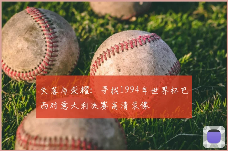 失落与荣耀：寻找1994年世界杯巴西对意大利决赛高清录像