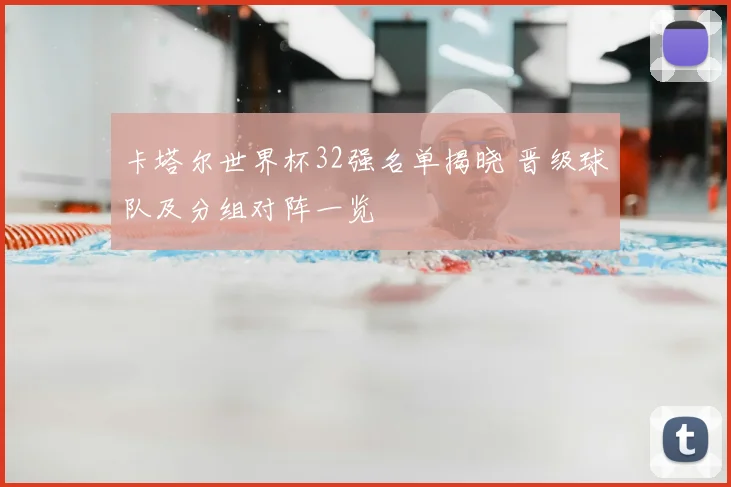 卡塔尔世界杯32强名单揭晓 晋级球队及分组对阵一览